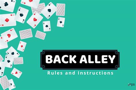 back alley card game online.